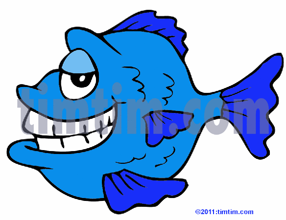 584x450 Free Drawing Of A Happy Fish From The Category Fish