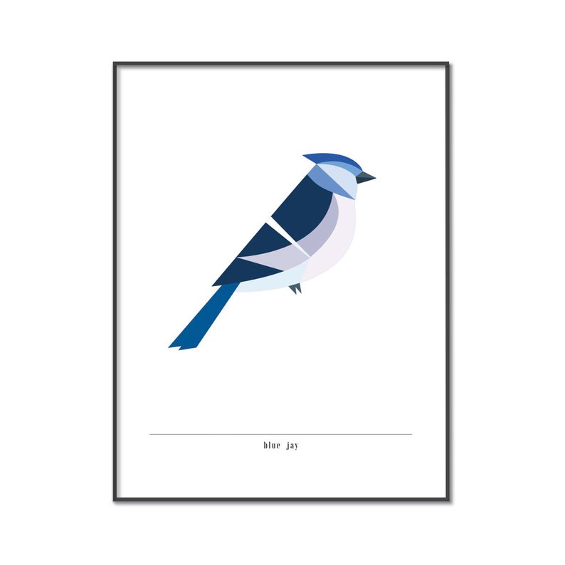 794x794 blue jay poster printable drawing for poster and print etsy