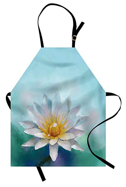 409x606 lunarable flower apron, detailed impressionist close