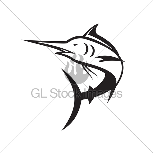 500x500 Blue Marln Gl Stock Images