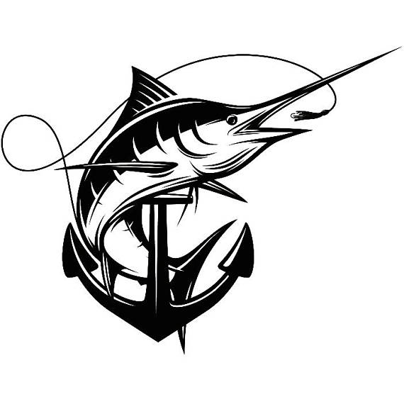 570x570 Marlin Clipart Picture