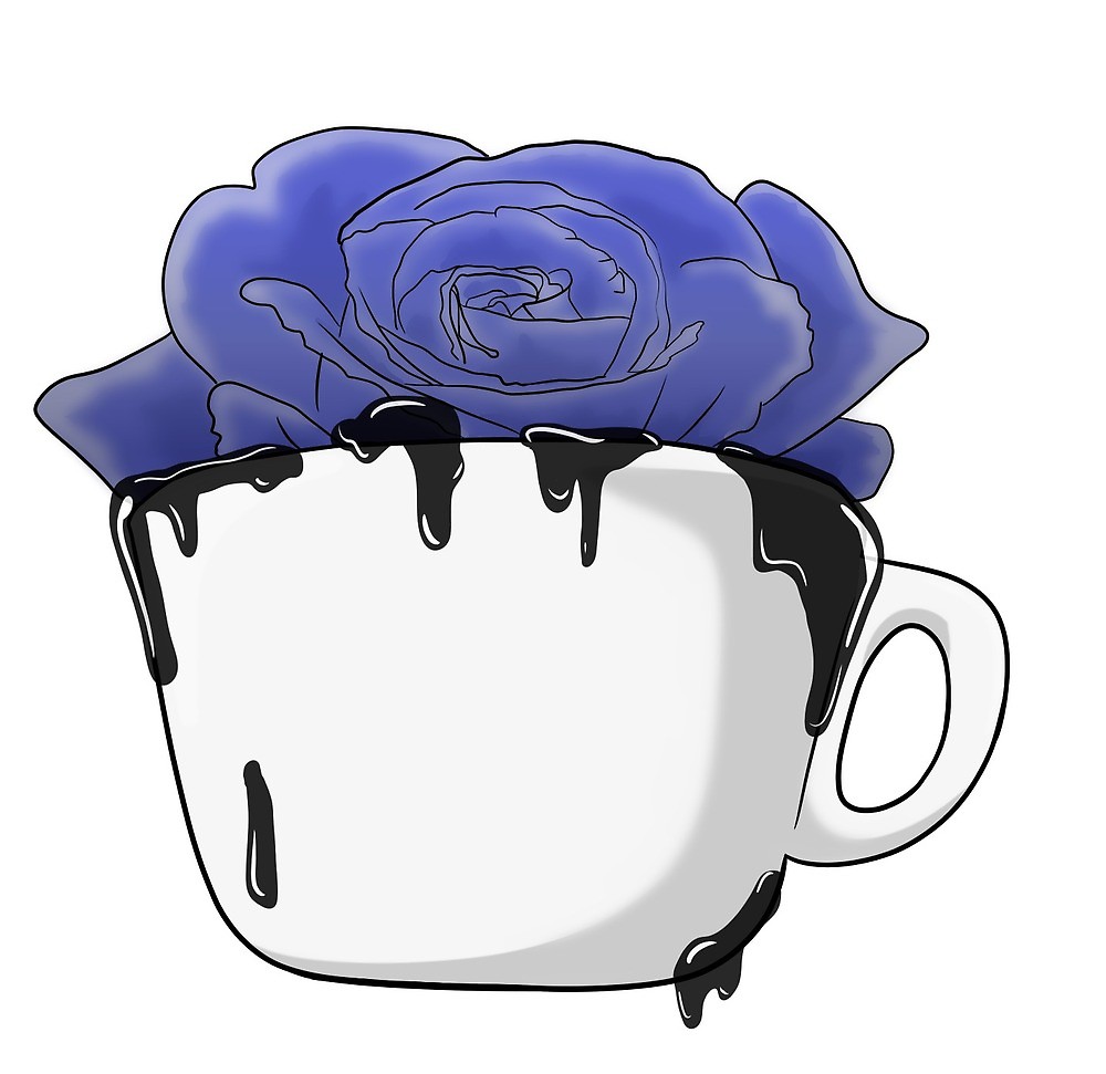 1000x971 twin peaks inspired blue rose