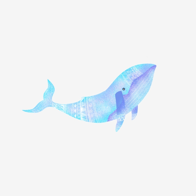 640x640 Blue Whale Cartoon Element, Whale Clipart, Cartoon Clipart Png