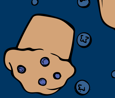 470x403 Blueberry Muffins Wallpaper