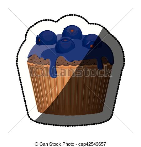450x470 isolated blueberry cupcake design blueberry cupcake icon muffin