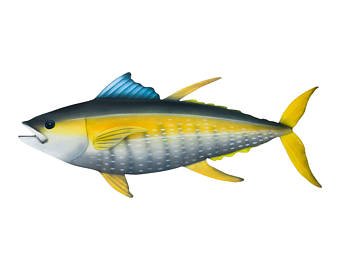 340x270 Tuna Sculpture Etsy