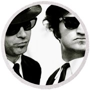 180x180 The Blues Brothers, John Belushi And Dan Aykroyd Metal Print