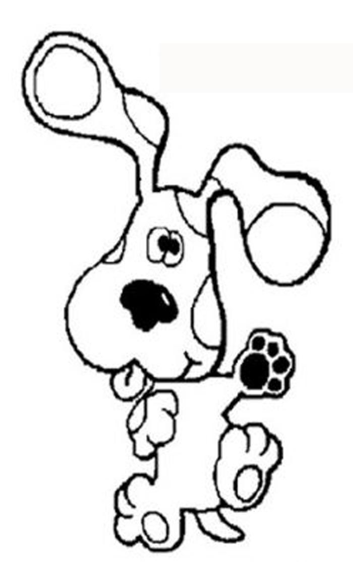 700x1115 Blue Clues Download Free Printable Coloring Pages Petra Free