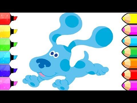 480x360 Blues Clues Drawing And Coloring For Kids L Coloring Book Channel