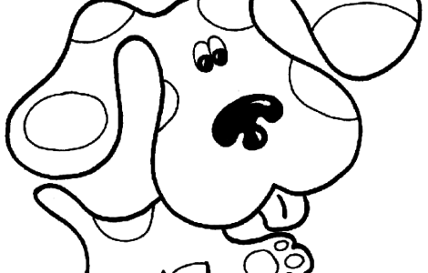 470x300 Blues Clues For Kids Coloring Pages Download Free Printable