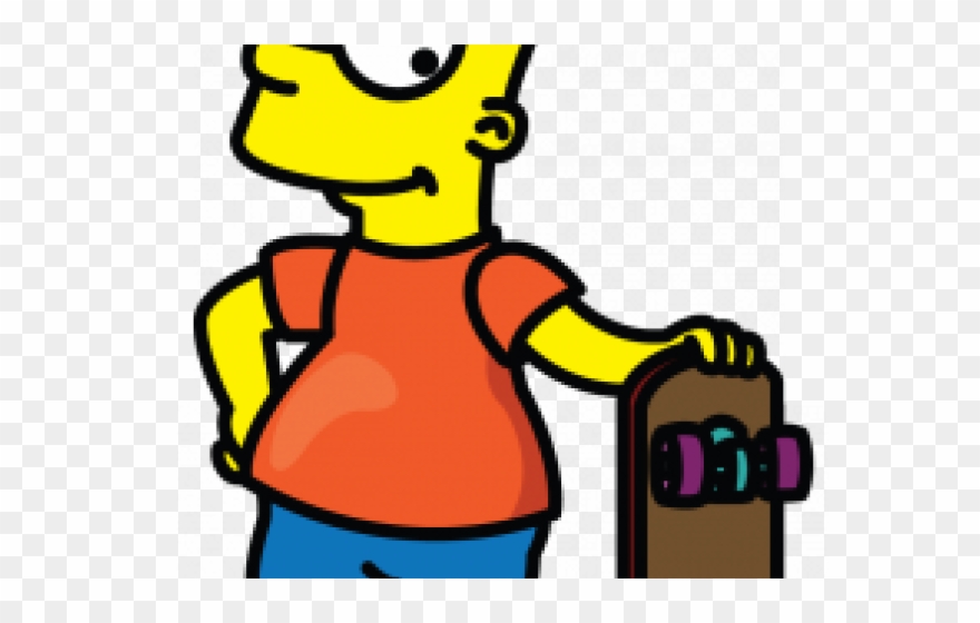 880x560 bart simpson clipart easy drawing