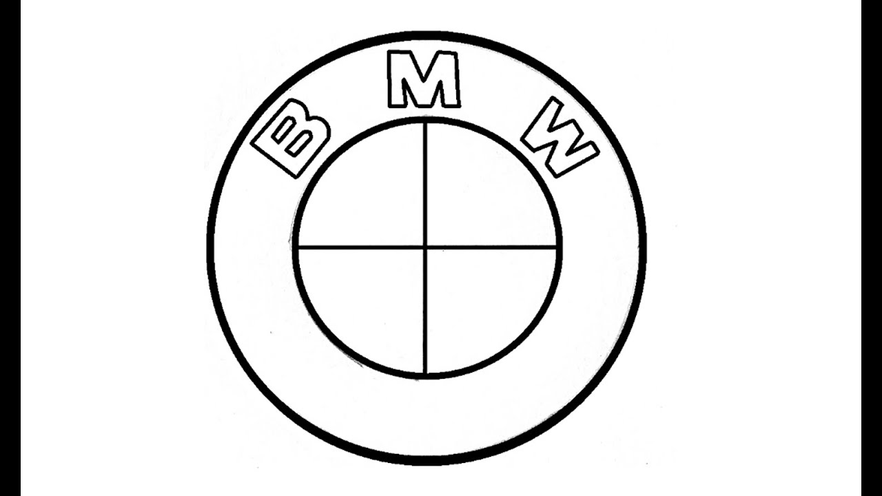 1280x720 How To Draw The Bmw Logo