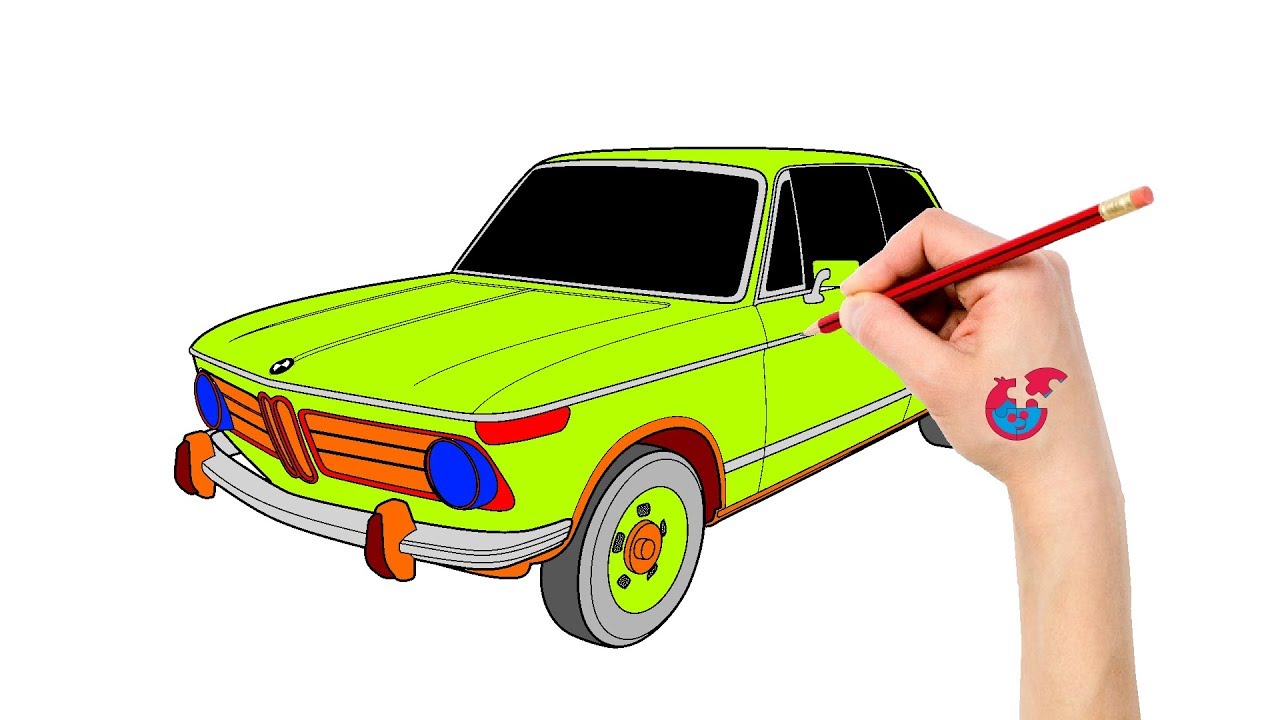 1280x720 Learning How To Draw Cars For Toddlers Bmw Serries