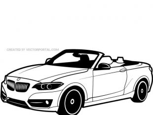 310x233 Bmw Vehicle Vector Drawing Free Vectors Ui Download