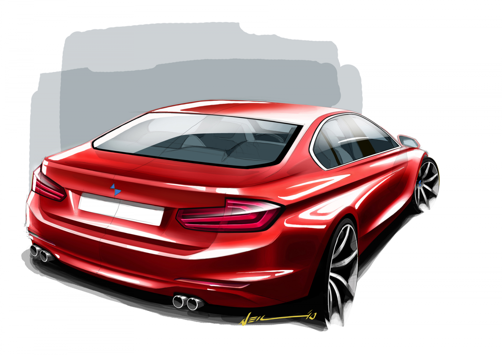 1600x1131 Bmw Series Drawing