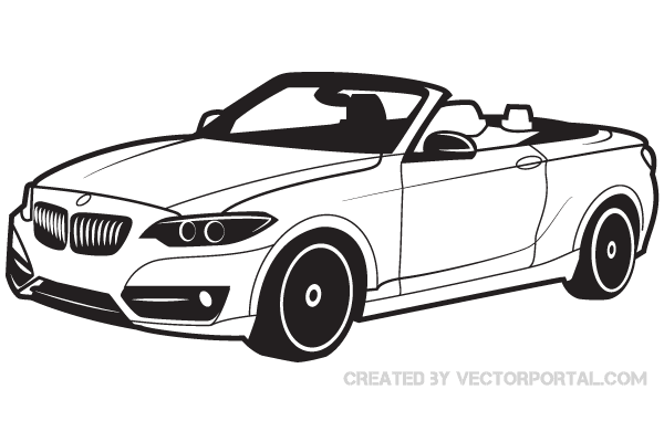 600x400 Bmw Car Vector Art Free Vectors Carritos