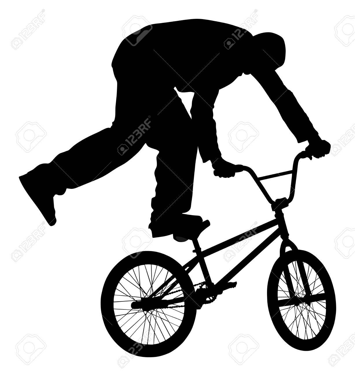 1227x1300 Huge Collection Of 'bmx Bike Silhouette' Download More Than