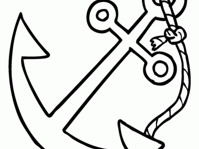 640x480 Drawn Anchor Boat Anchor
