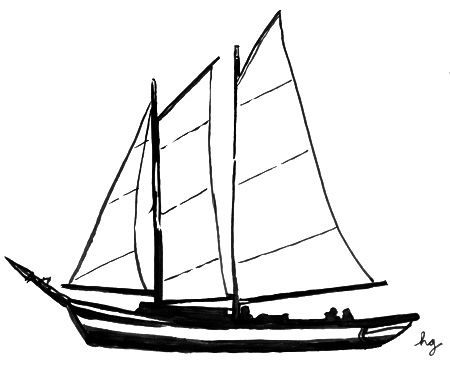 450x372 Simple Sailboat Drawing