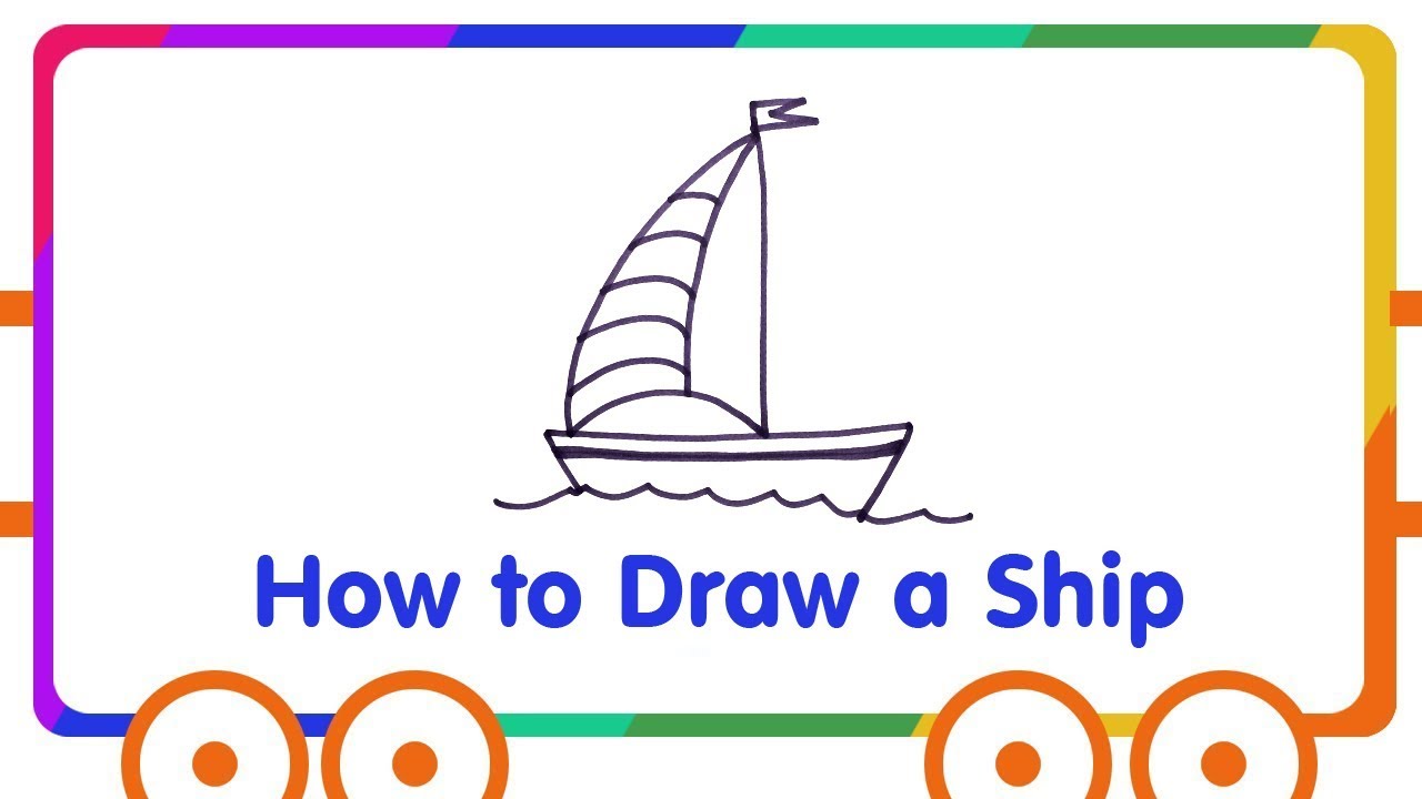 1280x720 How To Draw A Ship
