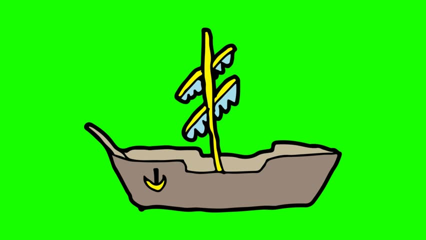 852x480 Kids Drawing Green Screen With Stock Footage Video