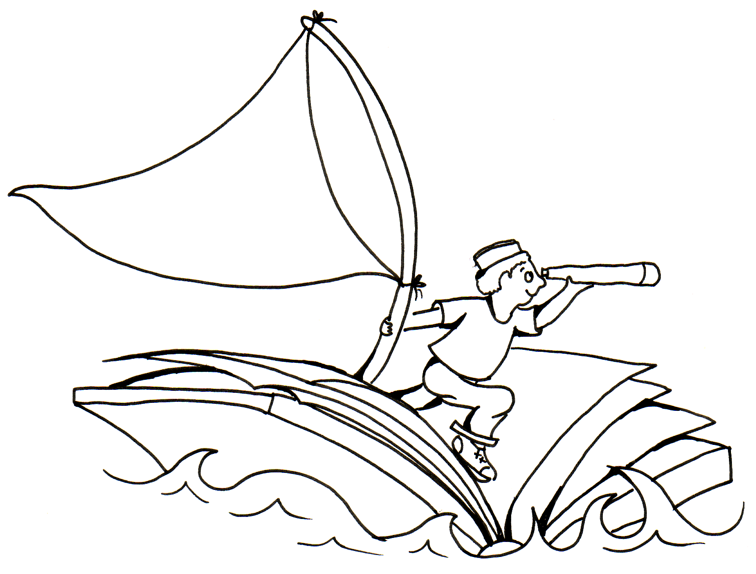 1510x1147 Sailboat Black And White Kids Sail Boat Clipart Cliparts
