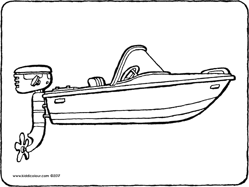 800x602 Boats Colouring Pages