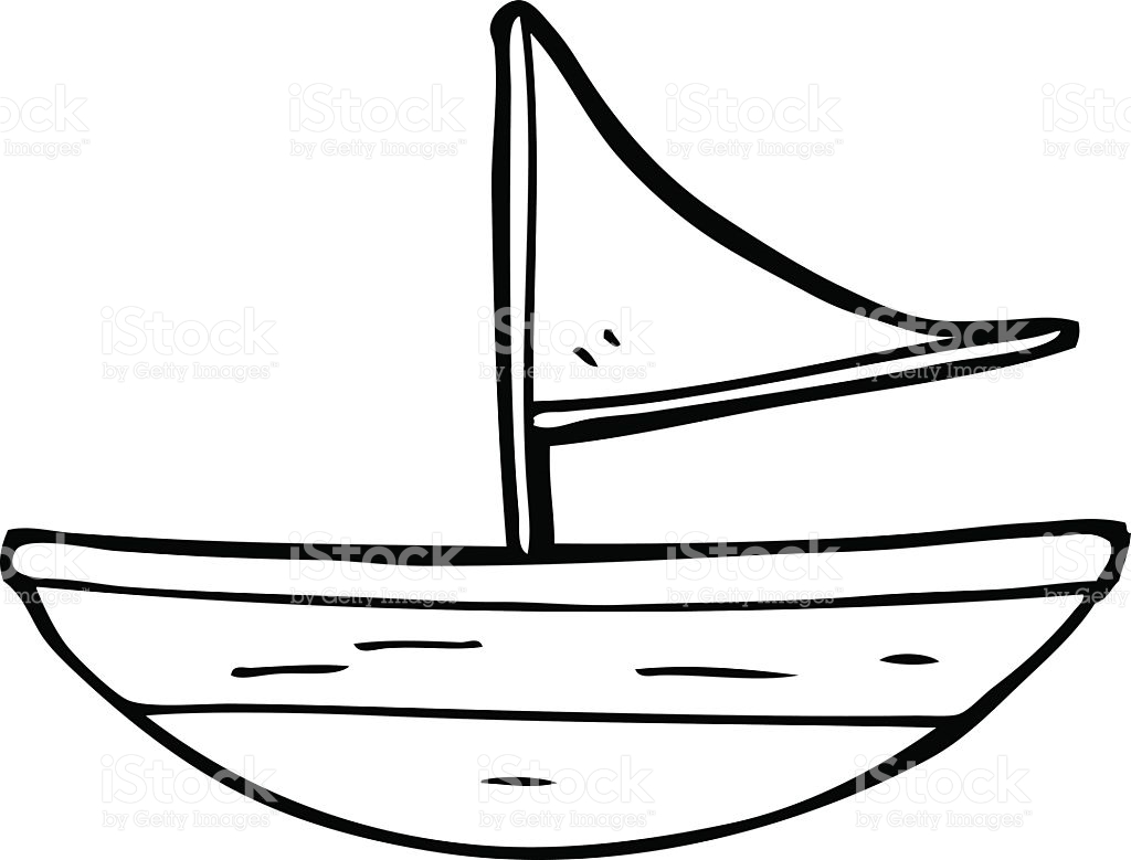 1024x779 Sailboat Drawing Cartoon For Free Download