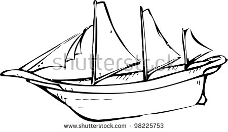 450x261 Simple Boat Drawing How To Draw A Drawingnow Coloring