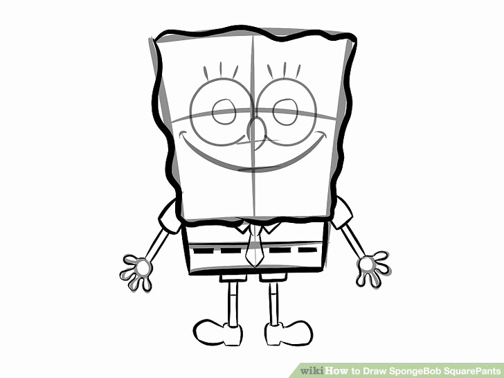 728x546 Easy To Draw Spongebob Unique Sponge Bob Square Pants Drawing