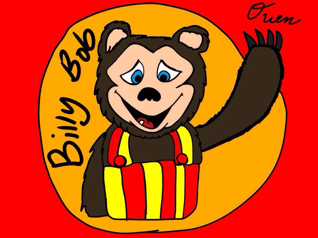1024x768 My Billy Bob Drawing The Rock Afire Explosion Amino