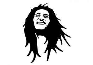 300x210 bob marley cartoon drawing