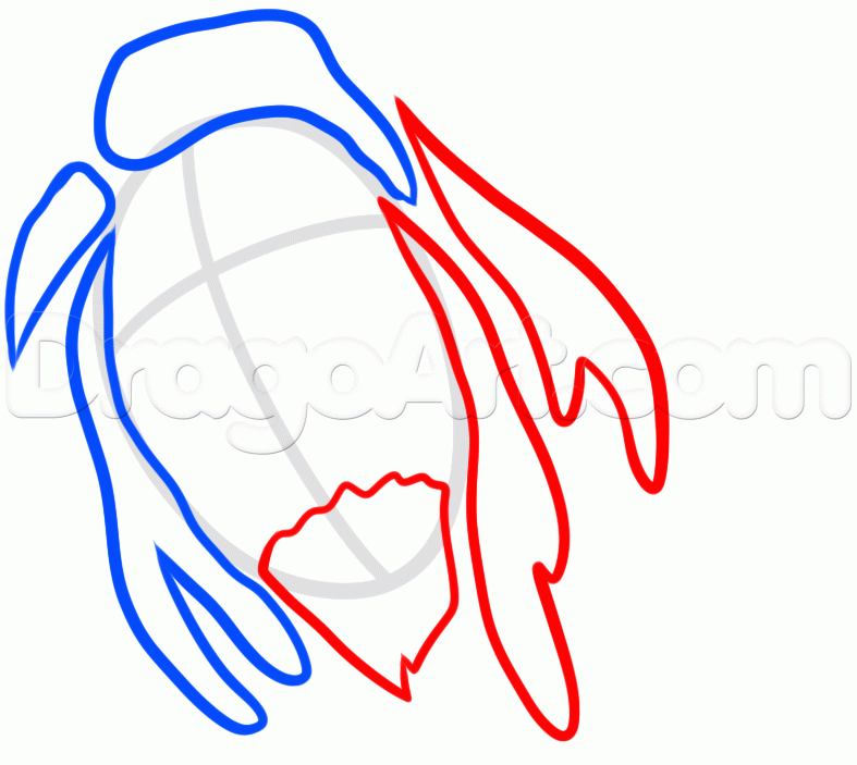 787x703 how to draw tribal bob marley, step