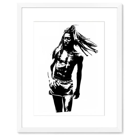 570x554 reggae art bob marley rasta art black art african american art etsy