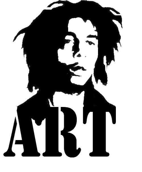 500x603 Bob Marley Clip Art