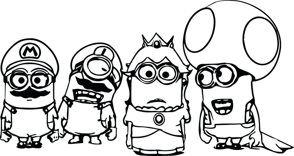1024x543 minion coloring pages printable coloring pages of minions minion