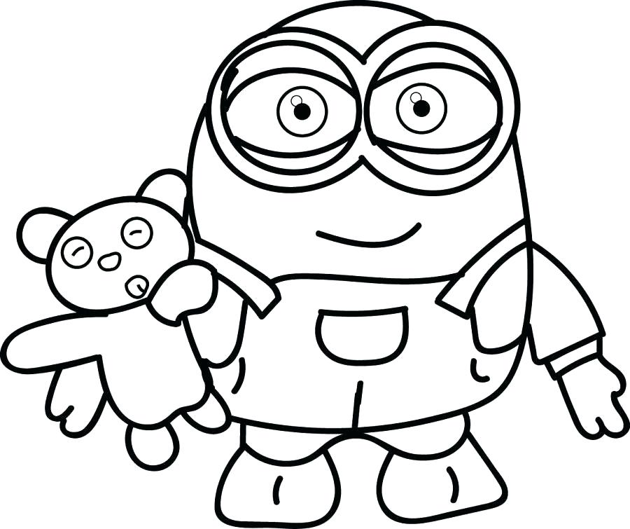 900x755 Minions To Color Printable Drawings And Coloring Pages Return