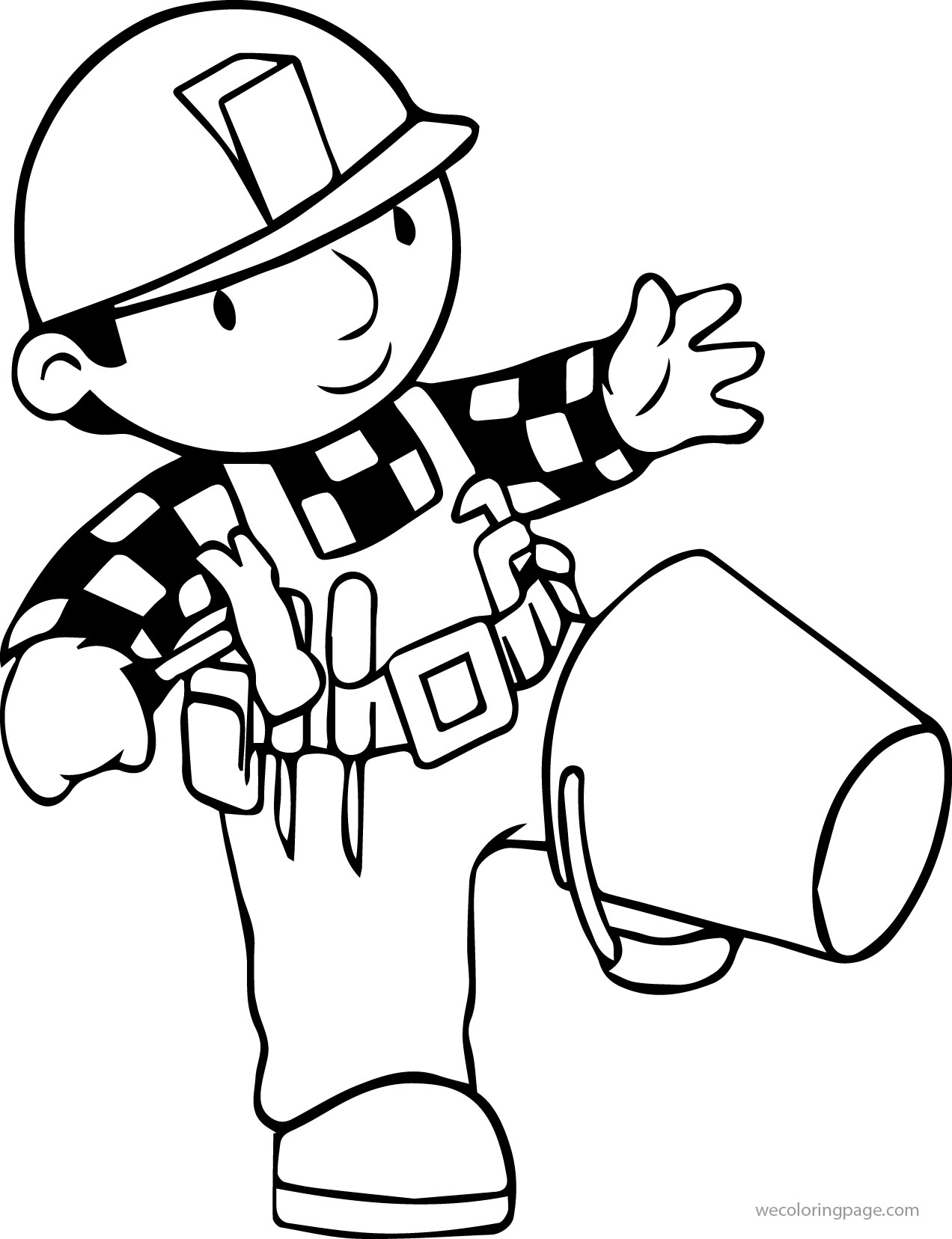1272x1656 bob the builder oops coloring