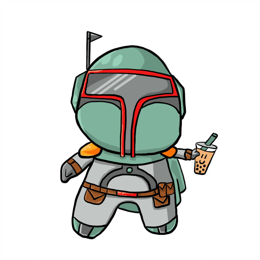 894x894 boba fett and boba