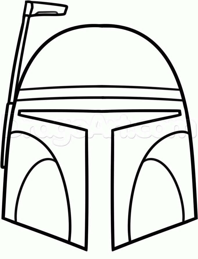 682x894 star wars coloring pages boba fett