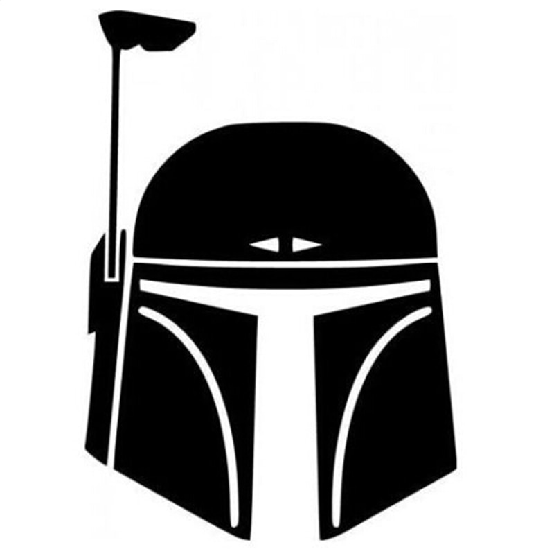 Boba Fett Helmet Drawing | Free download on ClipArtMag