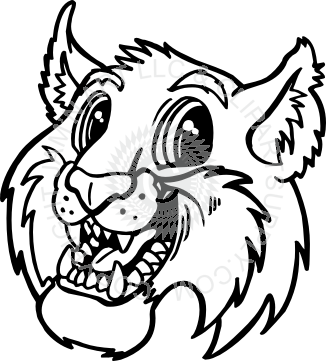 326x361 Collection Of Free Bobcat Vector Drawing Download On Ui Ex