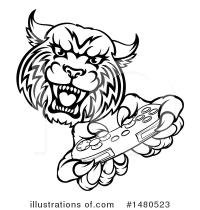 400x420 Bobcat Clipart