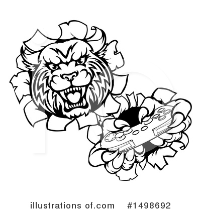 400x420 Bobcat Clipart