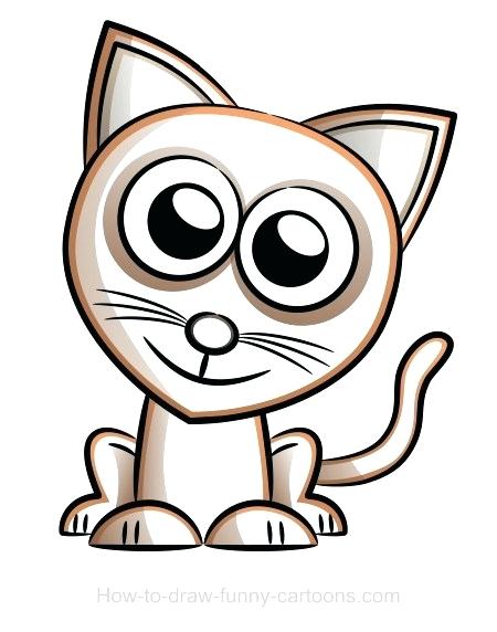 450x572 How To Draw A Baby Cat Baby Bobcat Draw A Cute Baby Cat