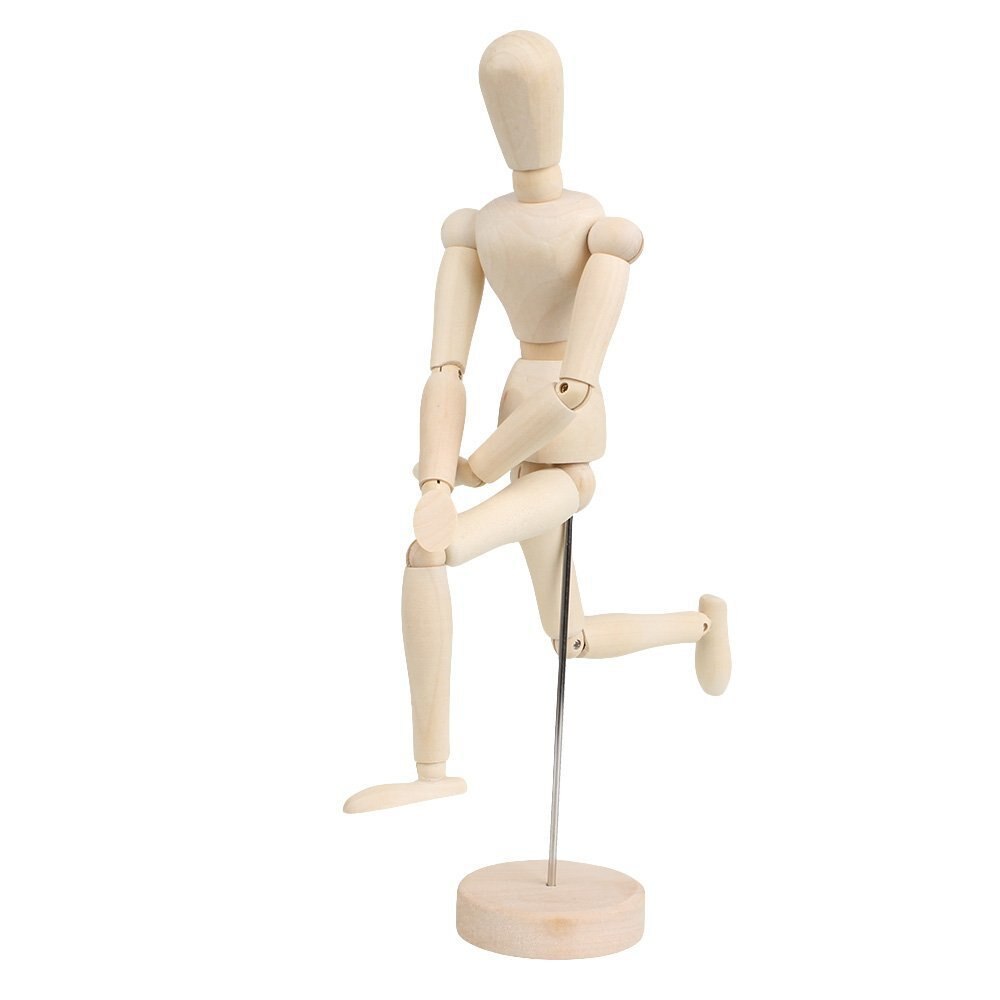 1000x1000 New Wood Artist Drawing Manikin Articulated Mannequin