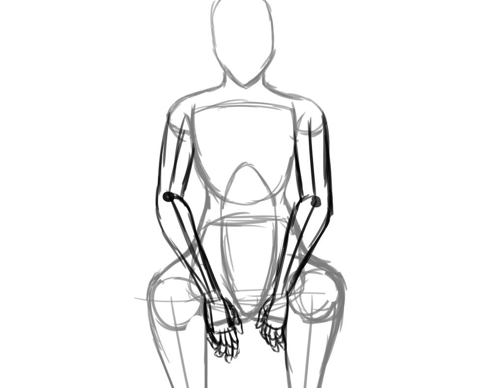 1013x789 Figure Drawing Sitting Sketch