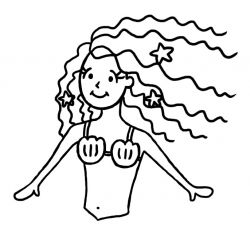 250x231 How To Draw A Mermaid Step