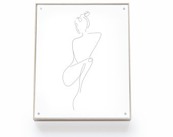 340x270 Power Line Drawing Etsy