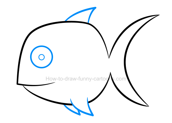 600x430 How To Draw A Fish Clip Art